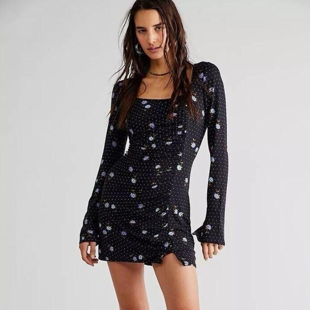 Free People Celia Mini Dress, size medium